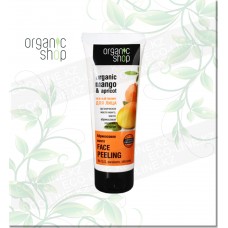 Нежный пилинг для лица "Абрикосовое манго" Organic Shop
